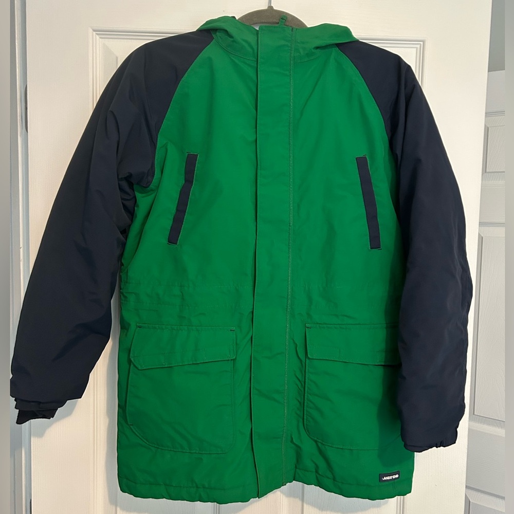 Lands End Youth L Squall waterproof winter coat